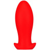 EggPlay Plug silicone Saurus Egg S 10 x 4.5cm Rouge